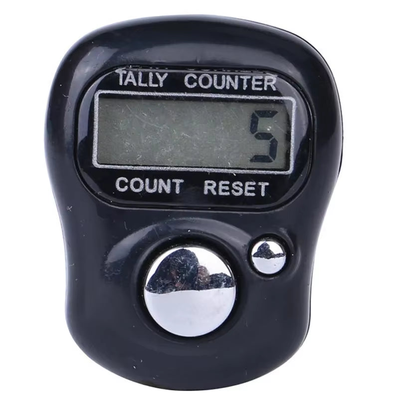 Mini Ring Shape Finger Counter LCD Electronic Digital Tally Counter