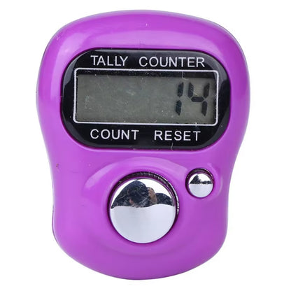 Mini Ring Shape Finger Counter LCD Electronic Digital Tally Counter