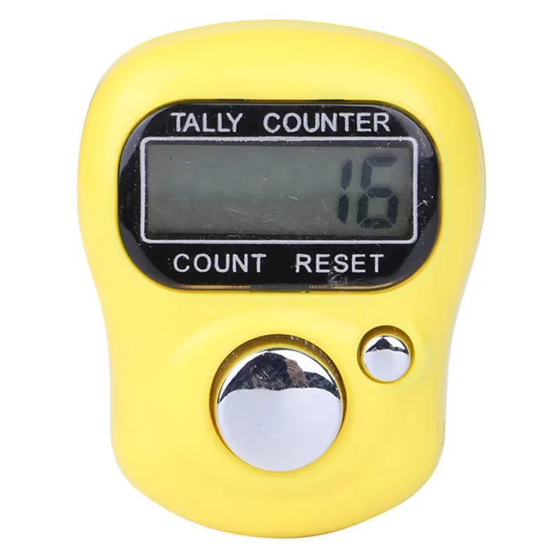 Mini Ring Shape Finger Counter LCD Electronic Digital Tally Counter