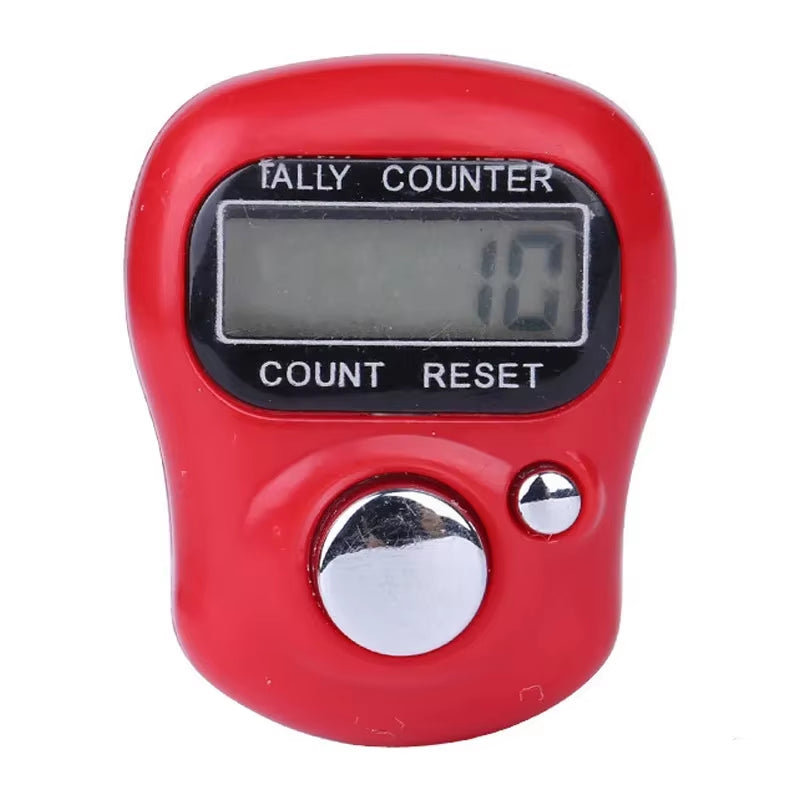 Mini Ring Shape Finger Counter LCD Electronic Digital Tally Counter