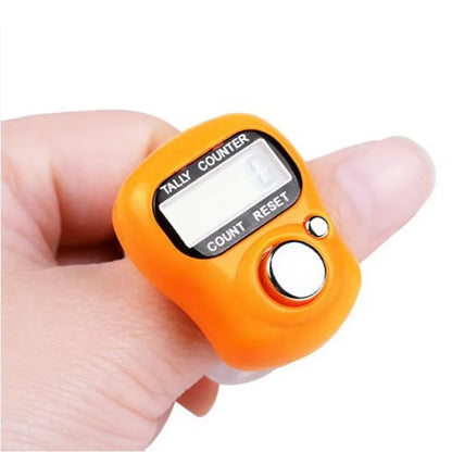 Mini Ring Shape Finger Counter LCD Electronic Digital Tally Counter