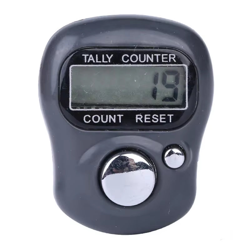 Mini Ring Shape Finger Counter LCD Electronic Digital Tally Counter